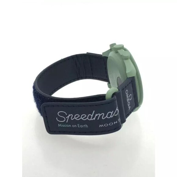 Authentic OMEGA X SWATCH Bioceramic MoonSwatch Mission to Earth Unisex Used - Picture 11 of 12